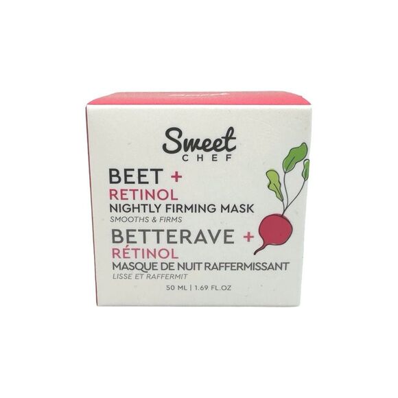 Sweet Chef x Glow Recipe Beet + Retinol Nightly Firming Mask 1.69 fl oz / 50 ml - Picture 2 of 3